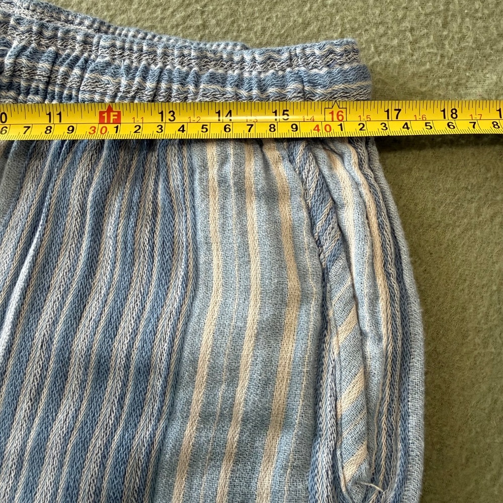 Dylan sundance Striped Drawstring Cotton‎ Shorts Size M - Picture 2 of 6